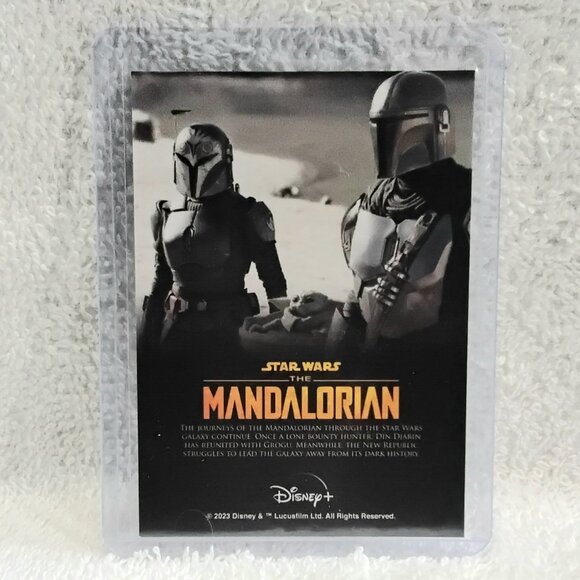 3/$25 Mint 2023 Disney's Star Wars: The Mandalorian Limited Promo Card!! - Picture 2 of 2